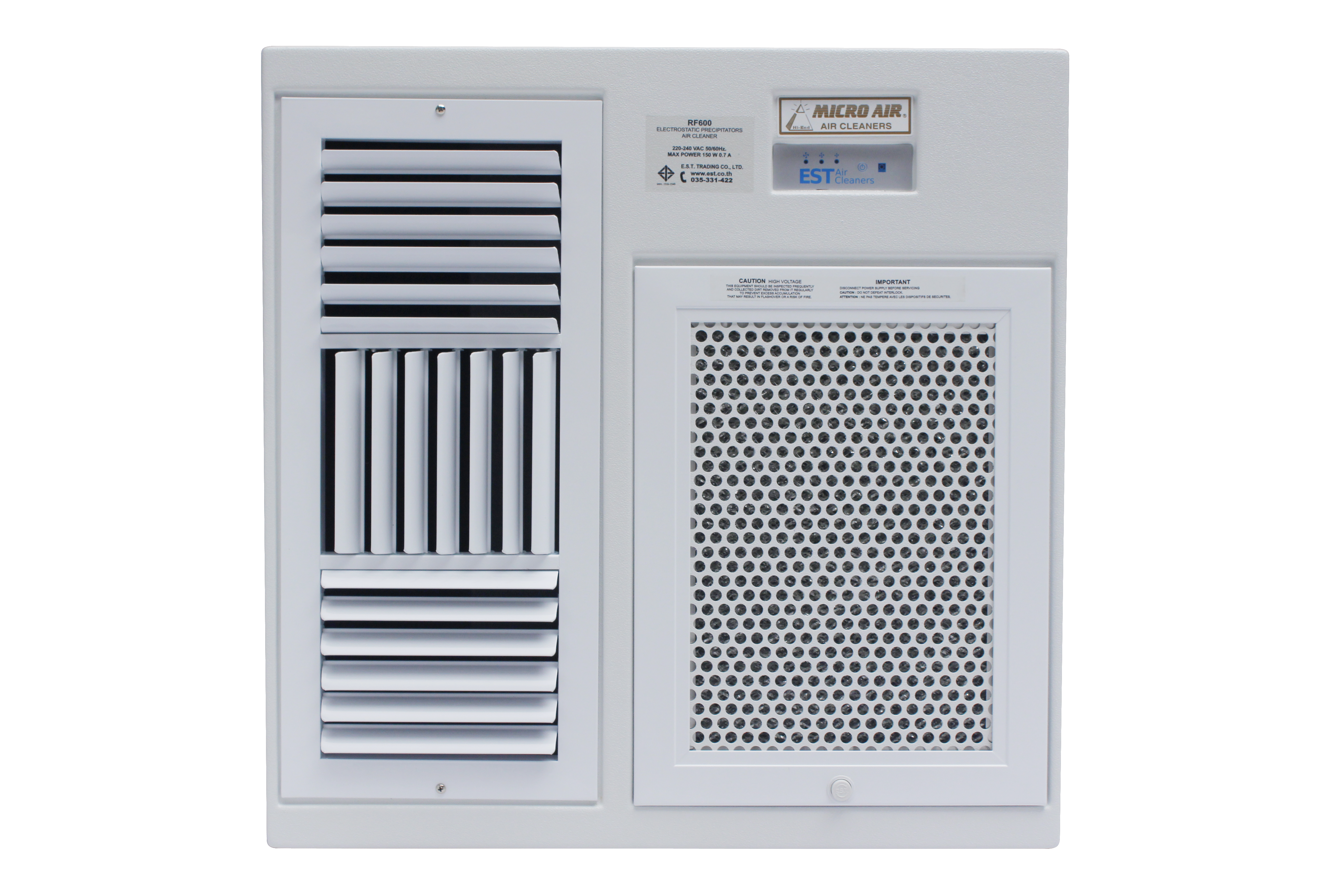 เครื่องฟอกอากาศ รุ่น RF600 ติดตั้งแล้ว